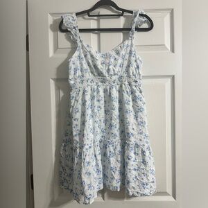 NWOT Pink rose floral summer dress from Macy’s - Juniors large